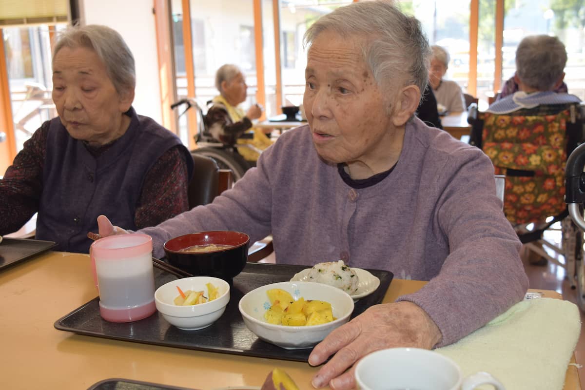 入居者の方がはなしてくれました。