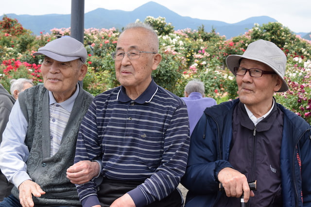 仲良し男３人で。