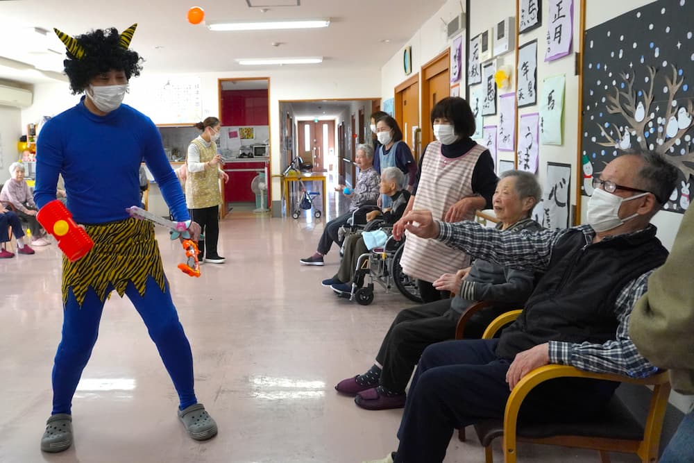 勢いよく、そおれっ！